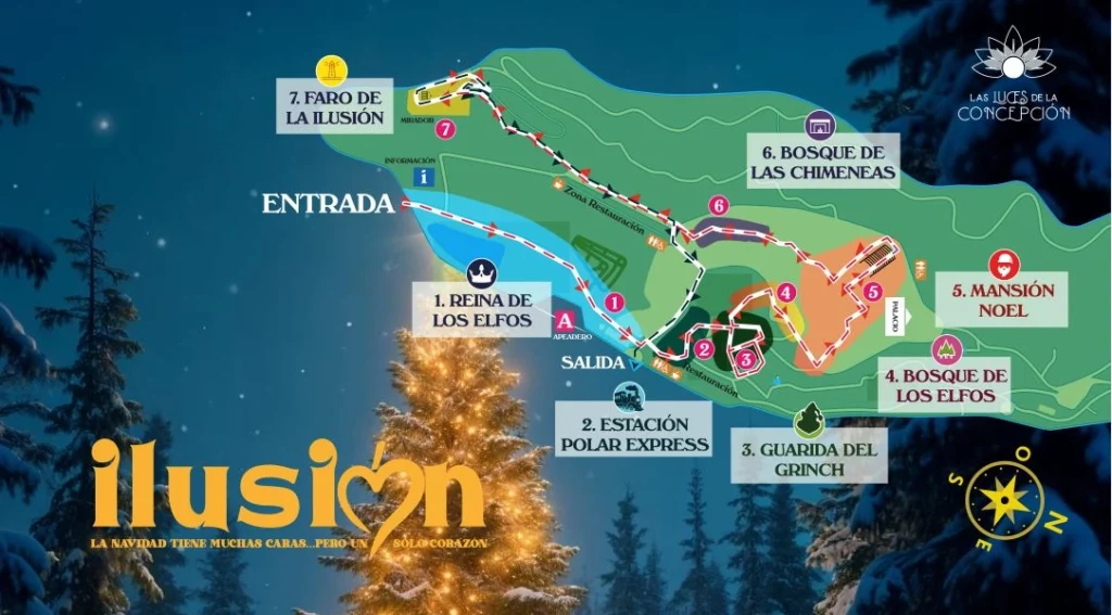 Mapa-Luces-Botanico-Malaga-2024